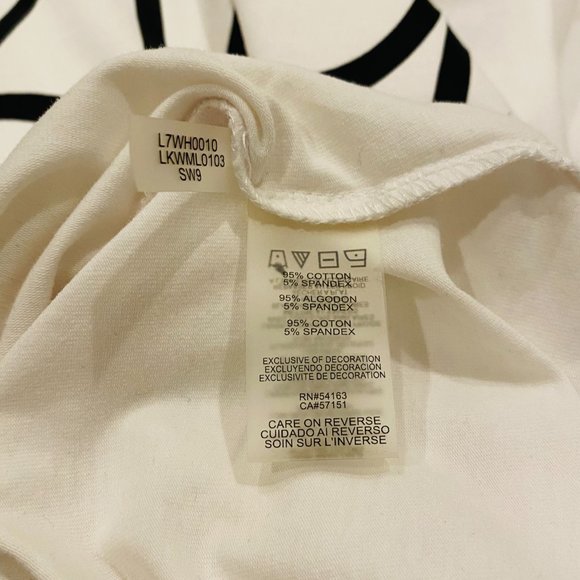 Karl Lagerfeld Paris Short Sleeve Tee - Picture 5 of 7